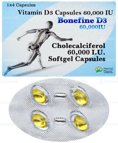 Bonefine D3 60000iu Capsule 4