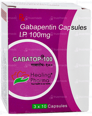 Gabatop 100 Capsule 10