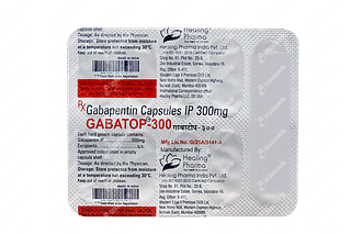 Gabatop 300 Capsule 10