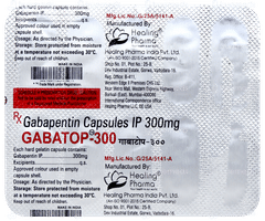 Gabatop 300 Capsule 10 Gabatop 300 Capsule 10