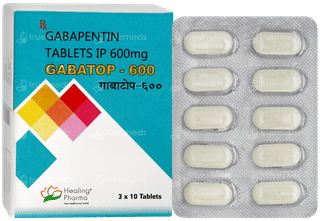 Gabatop 600 Tablet 10