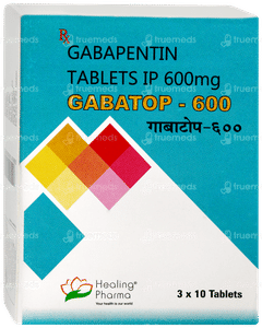 Gabatop 600 Tablet 10