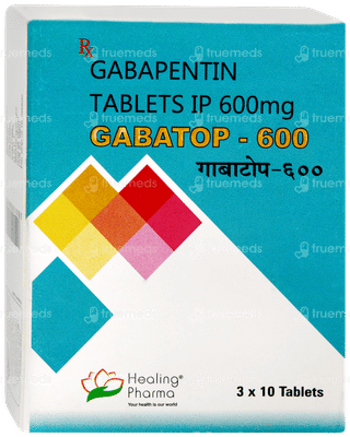Gabatop 600 Tablet 10