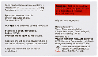 Pregalyv 75 Capsule 10
