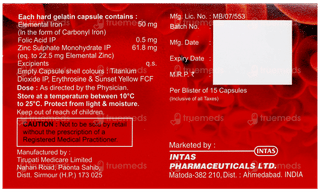 Hb Fol Z Capsule 15