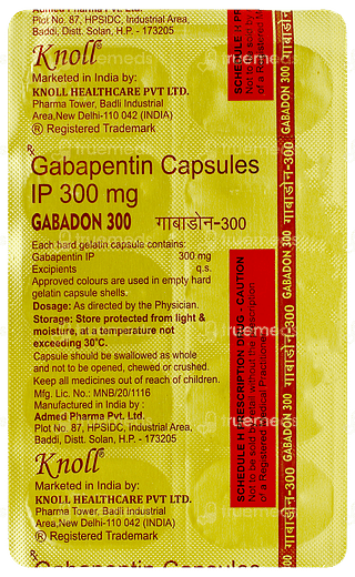 Gabadon 300 Capsule 10