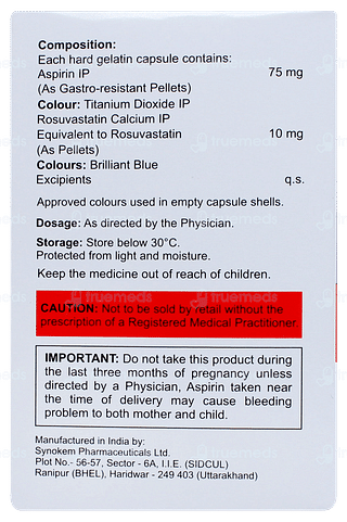 Cardiorostin 10 Asp Capsule 10