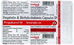 Pregabanyl M Capsule 10
