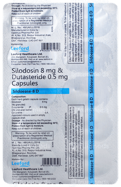 Sildoease 8 D Capsule 10