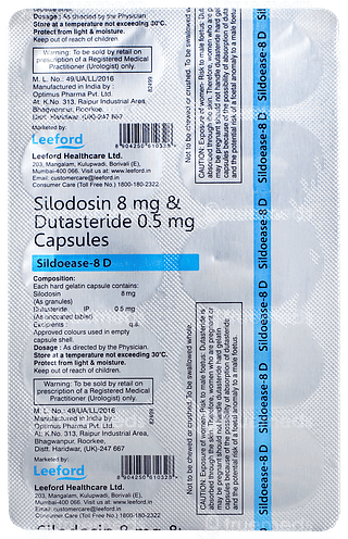 Sildoease 8 D Capsule 10