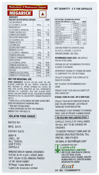Megarich Capsule 15