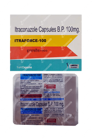 Itraforce 100 MG Capsule 4