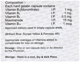 Omega B Complex Capsule 10