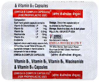 Omega B Complex Capsule 10