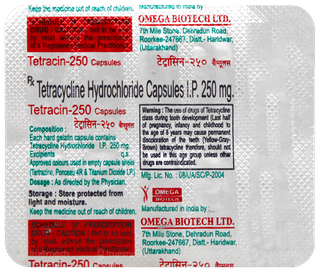 Tetracin 250 Capsule 10