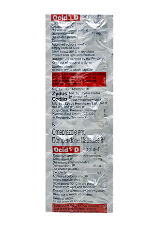 Ocid D 10/20 MG Capsule 10