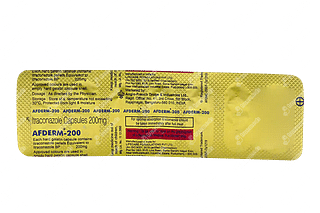 Afderm 200 MG Capsule 7