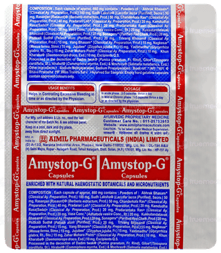 Aimil Amystop G Capsule 20