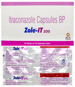 Zole It 200 Capsule 10