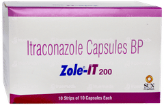 Zole It 200 Capsule 10
