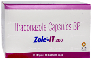 Zole It 200 Capsule 10