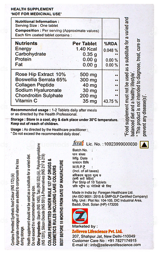 Tendocel Forte Tablet 10