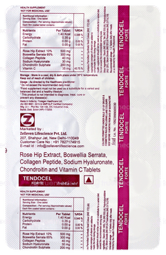 Tendocel Forte Tablet 10