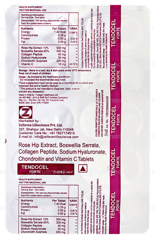 Tendocel Forte Tablet 10