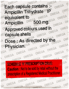Ampicillin 500Mg Capsule 10