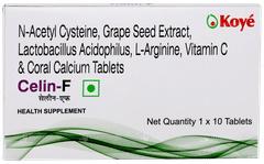 Celin F Tablet 10