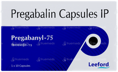 Pregabanyl 75 Capsule 10 Pregabanyl 75 Capsule 10