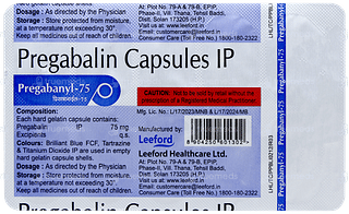 Pregabanyl 75 Capsule 10