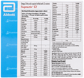 Supractiv Omega Capsule 15