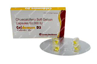 Caldemure D3 60000 IU Cap 4