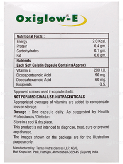 Oxiglow E Capsule 10 Oxiglow E Capsule 10