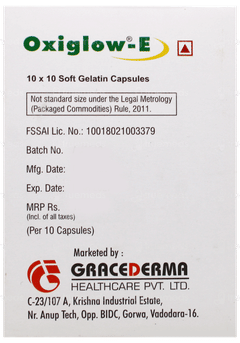 Oxiglow E Capsule 10 Oxiglow E Capsule 10