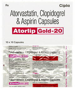 Atorlip Gold 20 Capsule 10