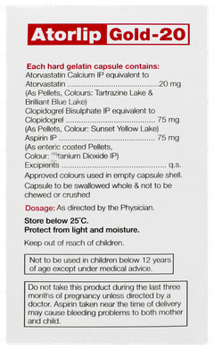 Atorlip Gold 20 Capsule 10