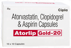 Atorlip Gold 20 Capsule 10