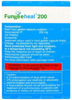 Fungeeheal 200 Capsule 10