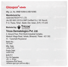 Glospor Capsule 10 Glospor Capsule 10