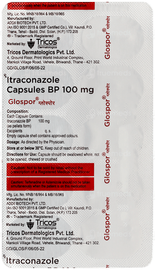 Glospor Capsule 10