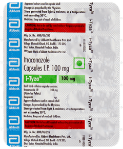I Tyza 100mg Capsule 10