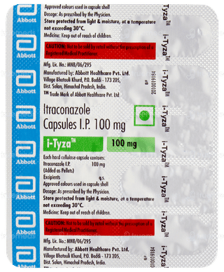 I Tyza 100mg Capsule 10
