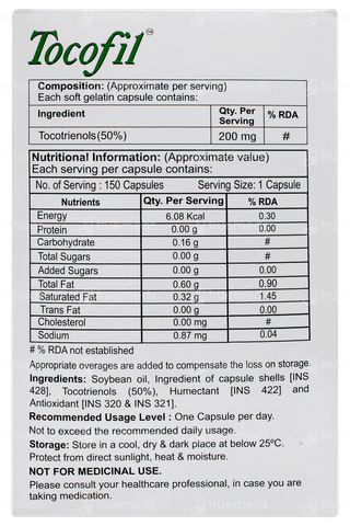 Tocofil Capsule 15