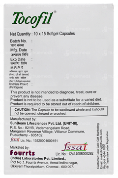 Tocofil Capsule 15