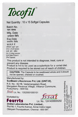 Tocofil Capsule 15