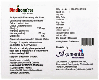 Bindbone 750 Capsule 10