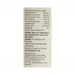 Zac D Chewable Tablet 15