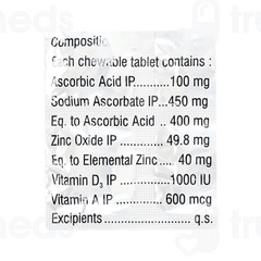 Zac D Chewable Tablet 15
